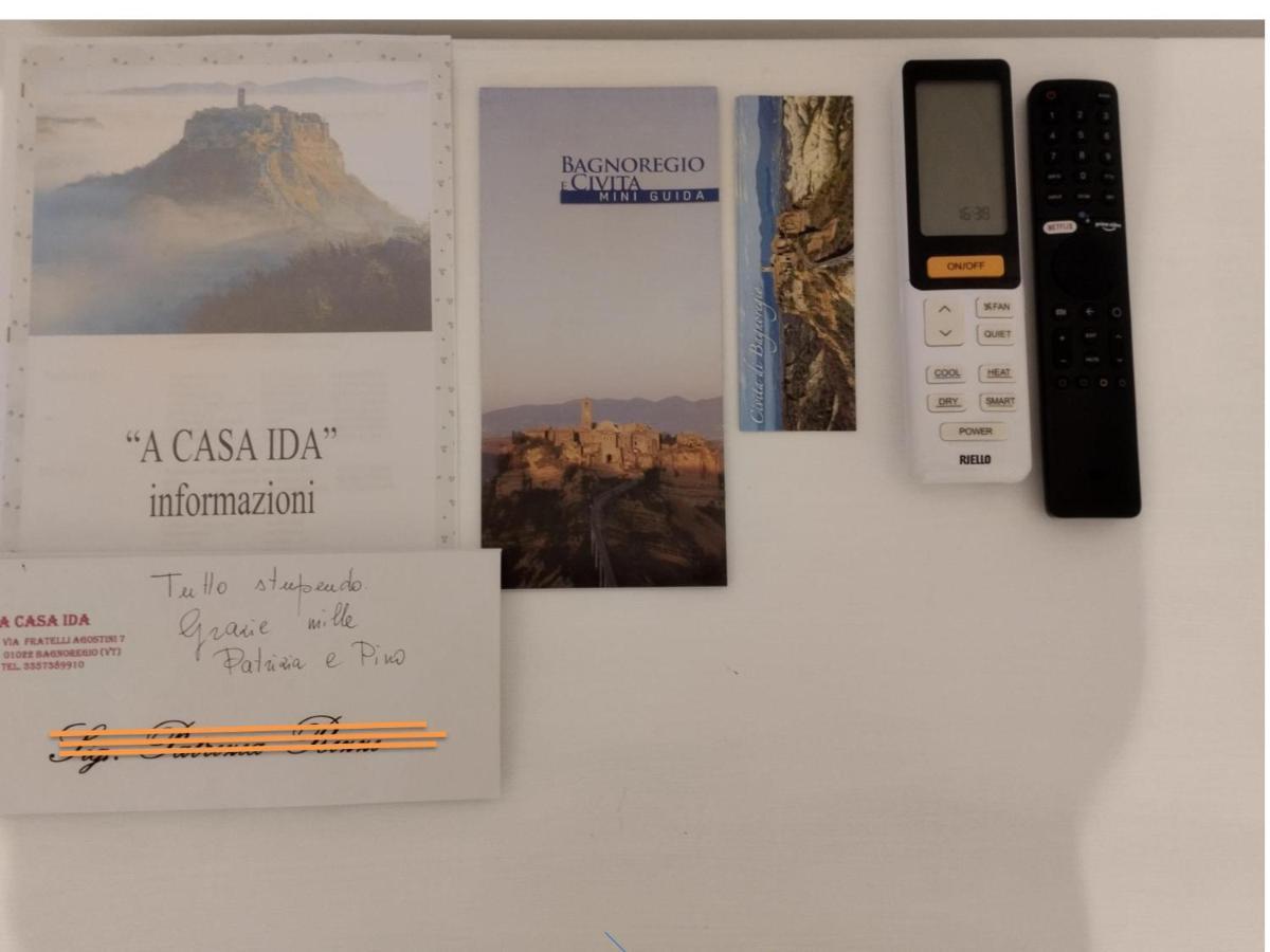 A Casa Ida Lägenhet Bagnoregio Exteriör bild
